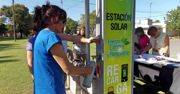 Proponen instalar estaciones solares en plazas de Mar del Plata