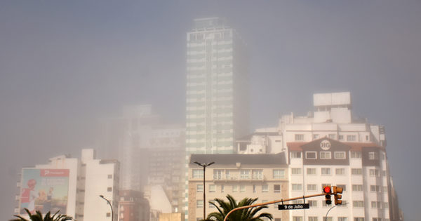Emiten un alerta por niebla y baja visibilidad para este jueves en Mar del Plata