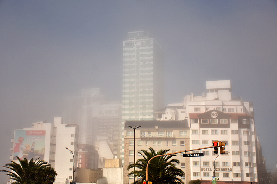 Emiten un alerta por niebla y baja visibilidad para este jueves en Mar del Plata