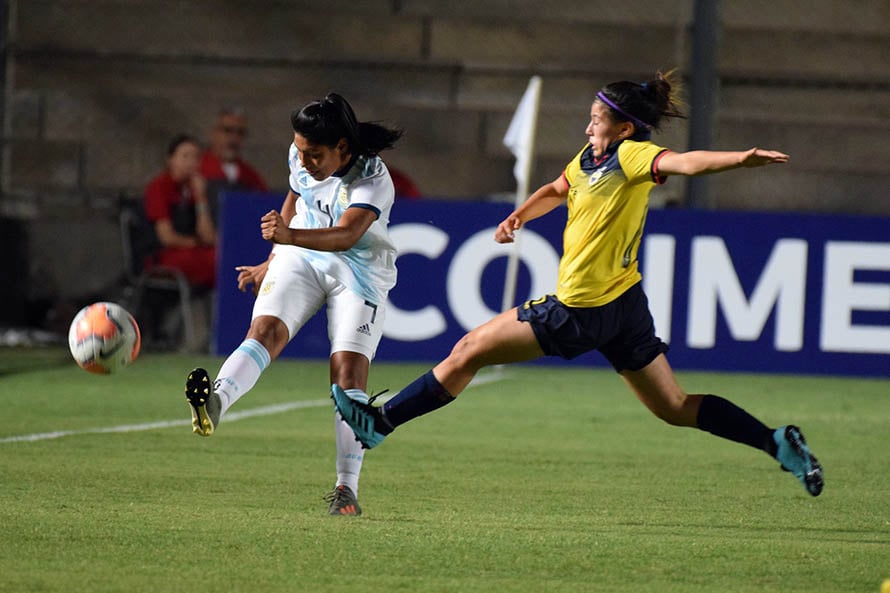 Fútbol femenino: debut de Argentina con triunfo en el Sudamericano Sub 20
