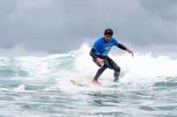 Surf adaptado: Zoé Giannini se subió al podio en el Mundial de California