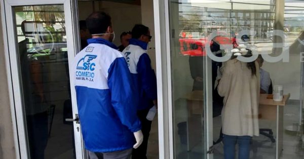 Coronavirus: realizan inspecciones por las condiciones de trabajo en un call center