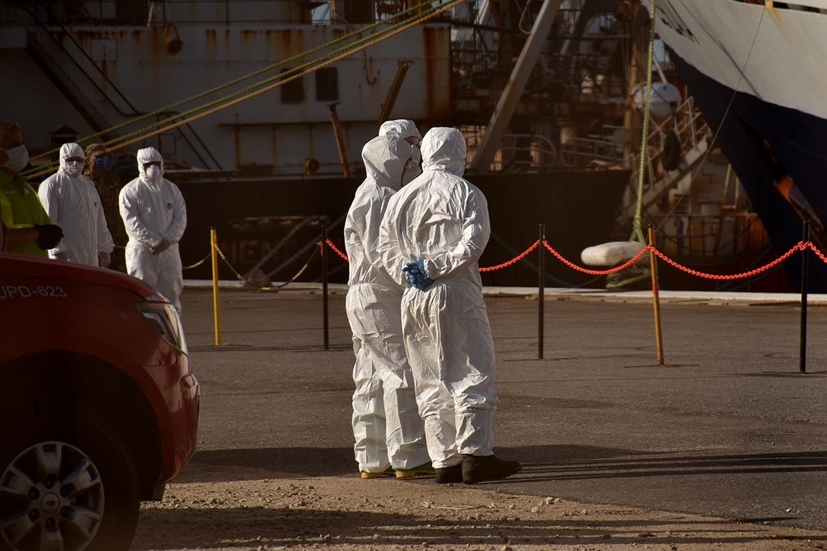 Coronavirus: un buque marplatense debió volver al Puerto por dos casos sospechosos