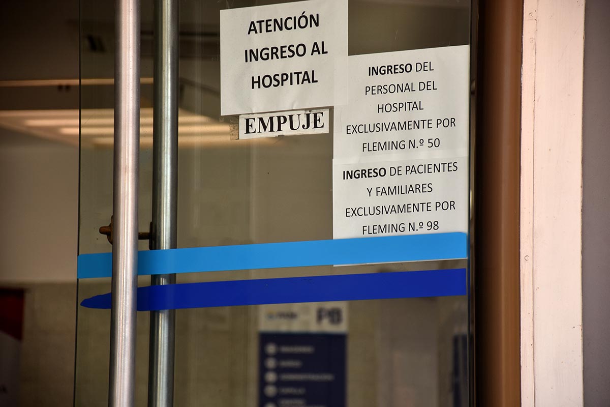 Coronavirus: críticas al funcionamiento de los protocolos en el Hospital Houssay