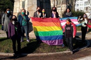 Día del Orgullo: por primera vez, la Municipalidad izó la bandera de la diversidad