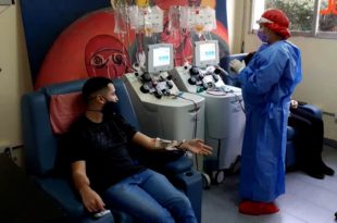 Coronavirus: piden una campaña para la donación de plasma a pacientes de la ciudad