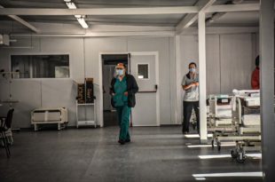 Por la baja de casos de coronavirus, el hospital modular no tiene pacientes
