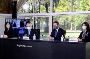 El presidente inauguró el hospital modular: “Queremos que Mar del Plata no viva problemas”