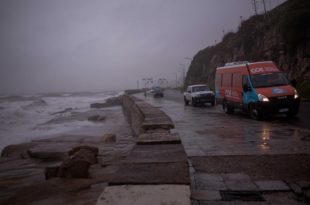Sigue vigente el alerta meteorológico por lluvias y vientos intensos en Mar del Plata