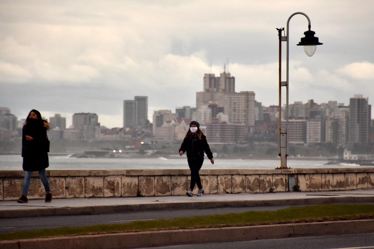 El tiempo en Mar del Plata: se esperan días fríos y ventosos para el fin de semana