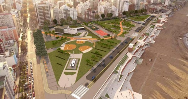Plaza España: comienza la segunda etapa de las obras de remodelación