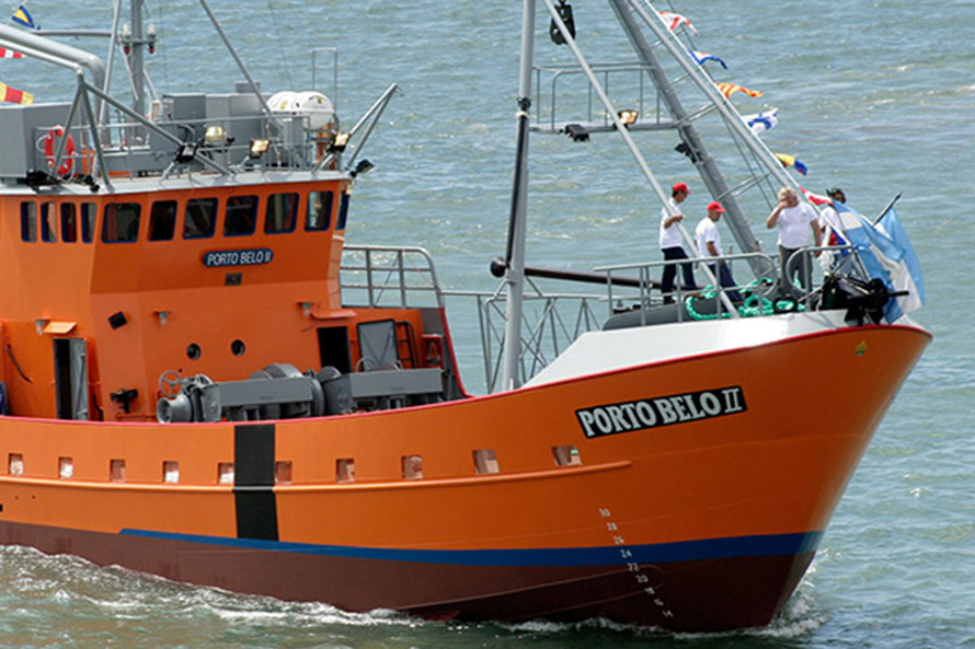 Un tripulante del pesquero marplatense Porto Belo II murió a bordo