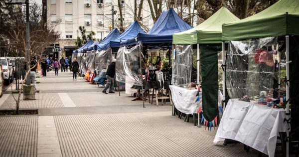 “Economía Popular y Solidaria”: buscan regularizar la feria de la Plaza San Martín