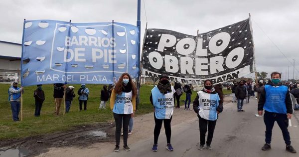 Dos protestas en Mar del Plata para repudiar el desalojo en Guernica