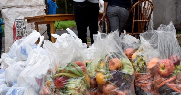 “El hambre no está de cuarentena”, una campaña que asistió a 400 familias