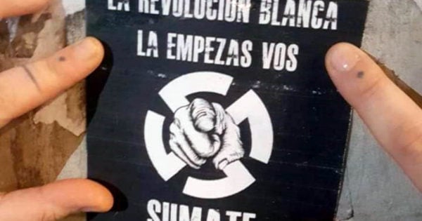 Afiches neonazis en Mar del Plata: “Suponemos que hay más gente involucrada”