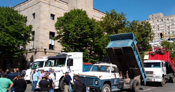Crimen de Nicolás Vieytes: una caravana de camiones para pedir justicia y seguridad