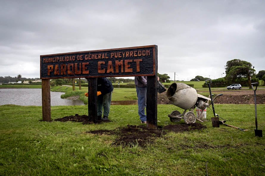 Avanzan las tareas de puesta en valor del Parque Camet