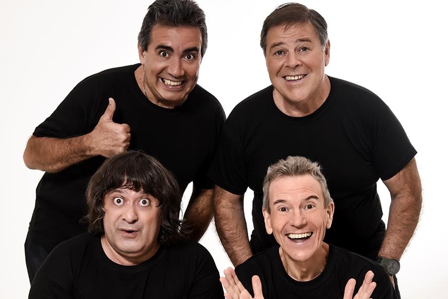 “Los 4 fantásticos del humor” estrenan este sábado en Mar del Plata