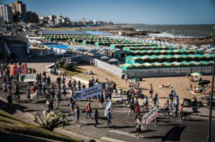 Otra movilización por las playas públicas y contra la privatización en Mar del Plata