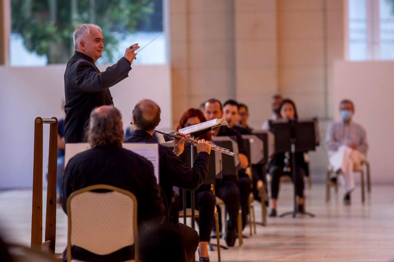 La Banda Sinfónica Municipal volvió a tocar con público y de forma presencial