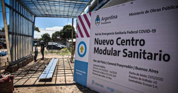 Alberto Fernández inaugurará la unidad de refuerzo sanitario de Mar del Plata