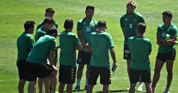 Parte del plantel de Aldosivi sumó minutos en un amistoso ante Barracas Central