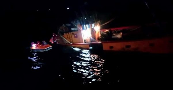 Se hundió un buque y rescataron a los tripulantes: dos son marplatenses