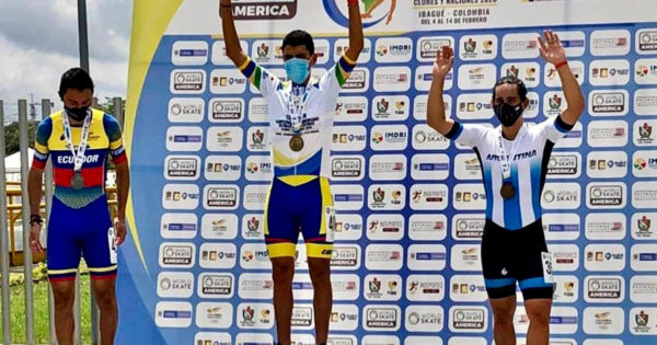 Patín: Ken Kuwada se trajo una medalla del Campeonato Panamericano de Colombia
