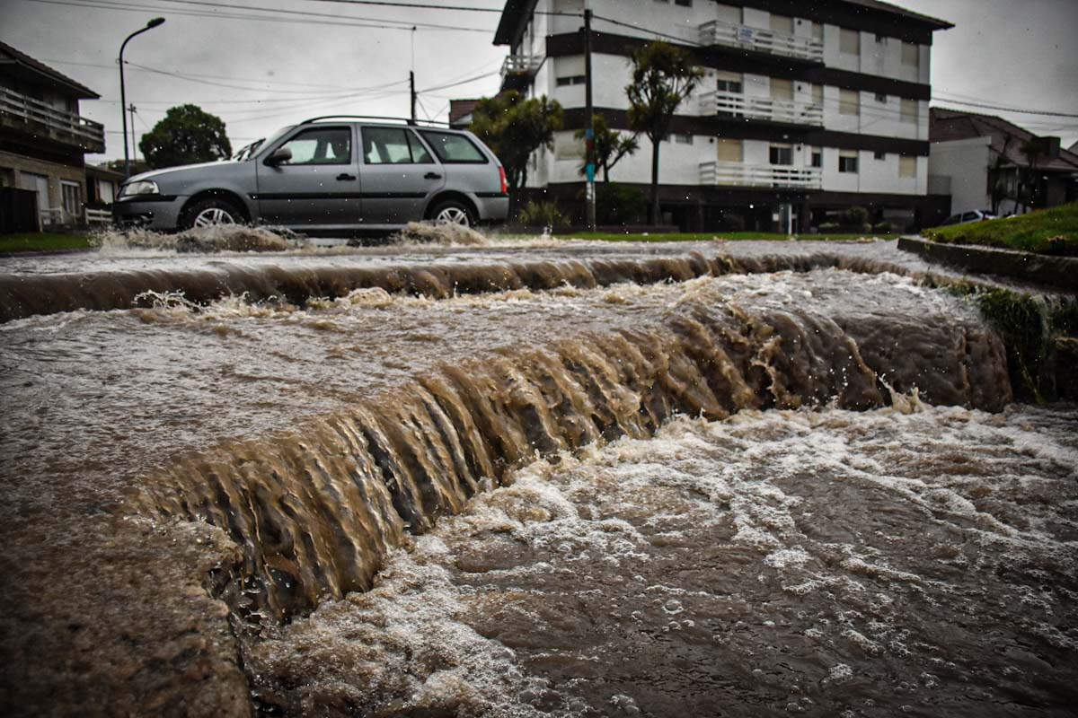 Rige un nuevo alerta meteorológico por lluvias fuertes en Mar del Plata