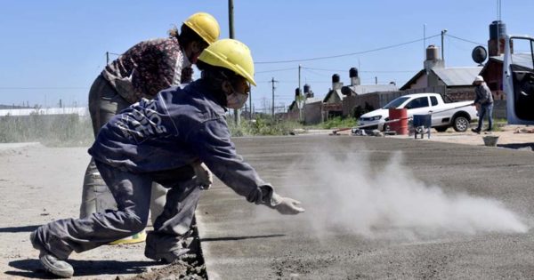 “Potenciar Trabajo”: construyeron un playón deportivo en el barrio Las Américas
