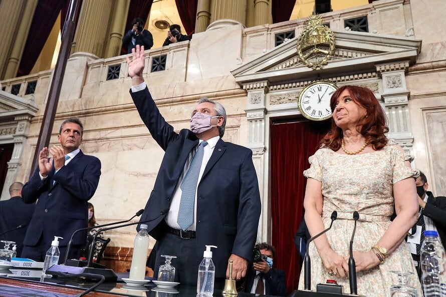 Fernández en la apertura de sesiones: “De la pandemia debe nacer una mejor Argentina”