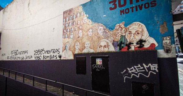La Justicia investiga el ataque al mural en homenaje a los 30 mil desaparecidos