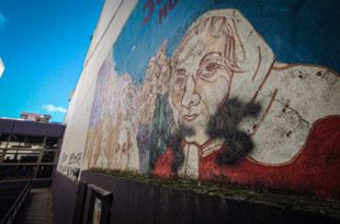 Terrorismo de Estado: repudian el ataque a un mural de la Biblioteca Leopoldo Marechal