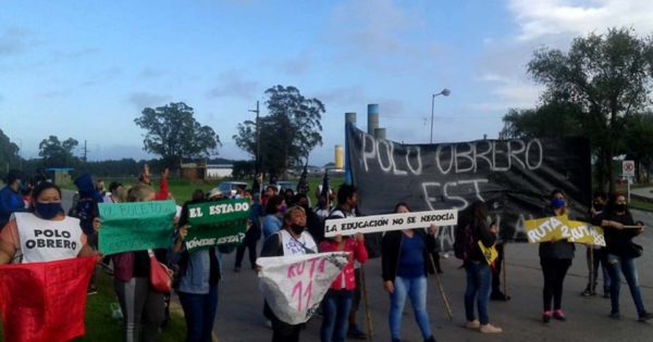 Sin boleto estudiantil en la empresa Costa Azul: protesta y reclamo en la Ruta 88