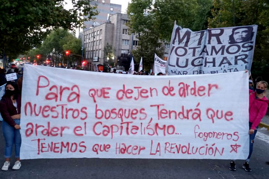 En Mar del Plata también marcharon “en defensa del agua” y contra el extractivismo
