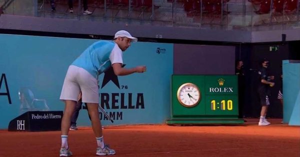 Tenis: punto final para Horacio Zeballos en el Masters de Roma
