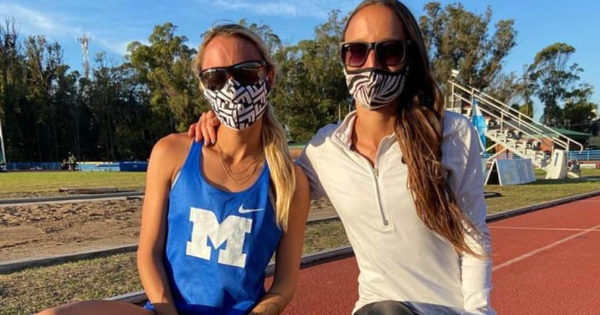 Atletismo: más récords de las hermanas Borelli, ahora en milla y 5.000 metros