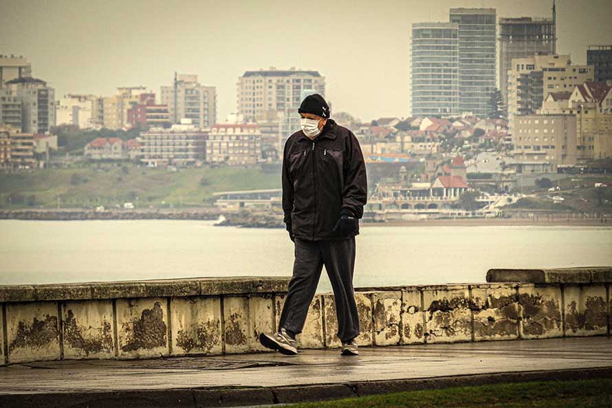 Pronóstico: emiten alerta por lluvias, viento y más frío en Mar del Plata