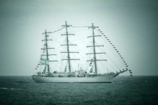 Llegó la Fragata Libertad a Mar del Plata: los días y horarios para visitarla
