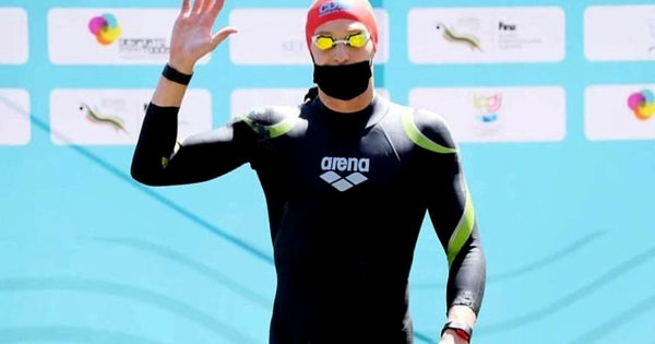 Aguas abiertas: Ivo Cassini no logró la clasificación olímpica en Portugal