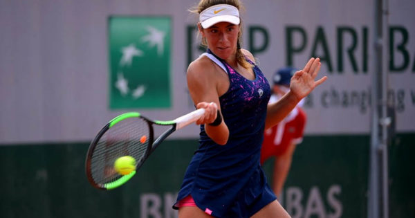 Tenis: debut con derrota para Solana Sierra en Roland Garros junior