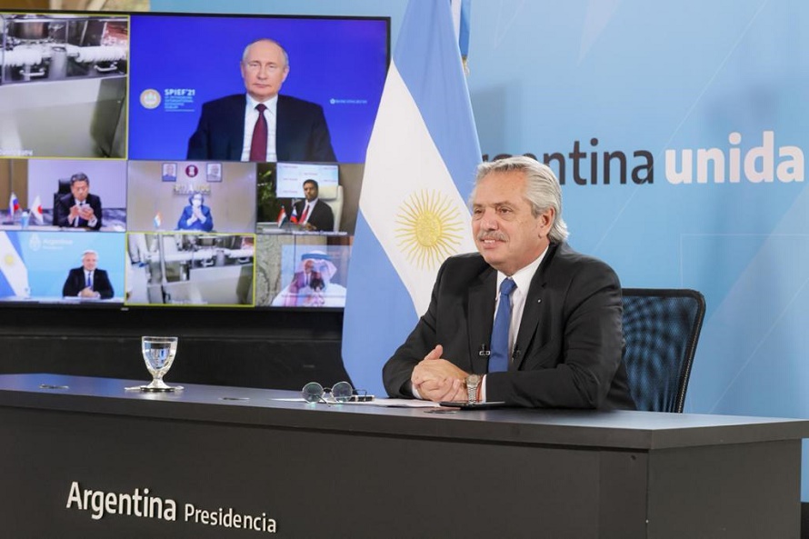 Fernández y Putin confirmaron el inicio de la producción de la vacuna Sputnik V en Argentina