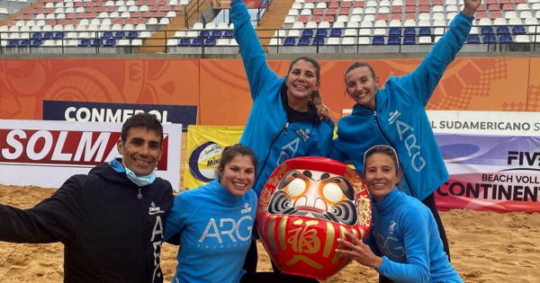Beach Vóley: con la marplatense Cecilia Peralta, Argentina clasificó a los Juegos Olímpicos
