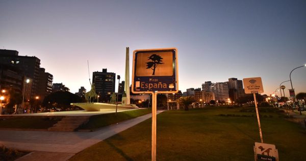Plaza España será una “zona calma”: reducen la velocidad máxima a 30 km/h