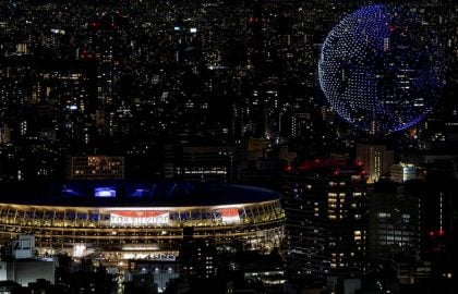 ceremonia inaugural Juegos olimpico Foto prensa Tokyo 2020