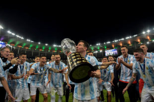 Argentina se abrazó a la gloria y salió campeón de la Copa América