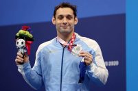 Natación: Fernando Carlomagno ganó una medalla plateada en los Juegos Paralímpicos