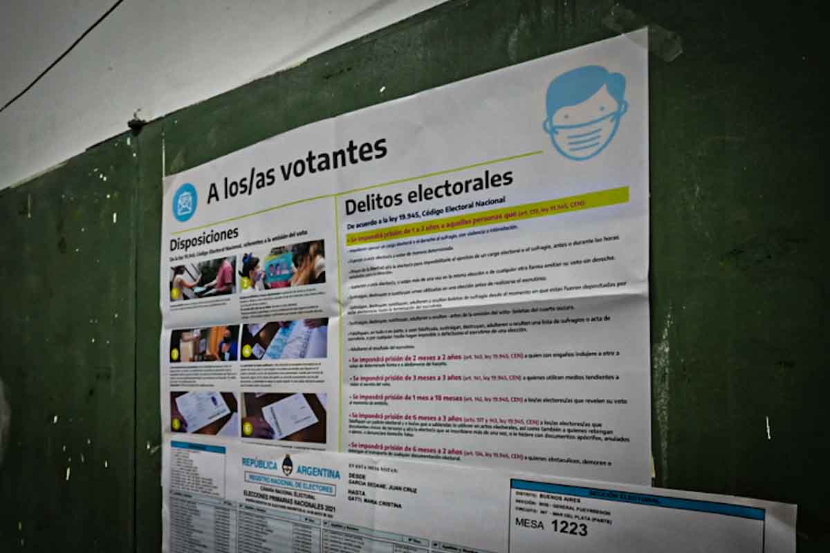 Una página web para realizar denuncias por infracciones durante las elecciones
