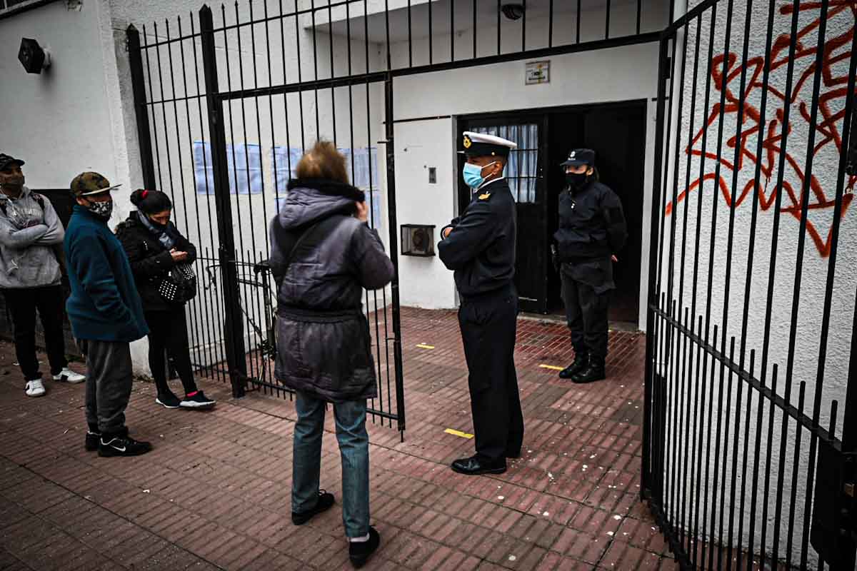 Más de 1.400 efectivos custodiaron las elecciones en Mar del Plata
